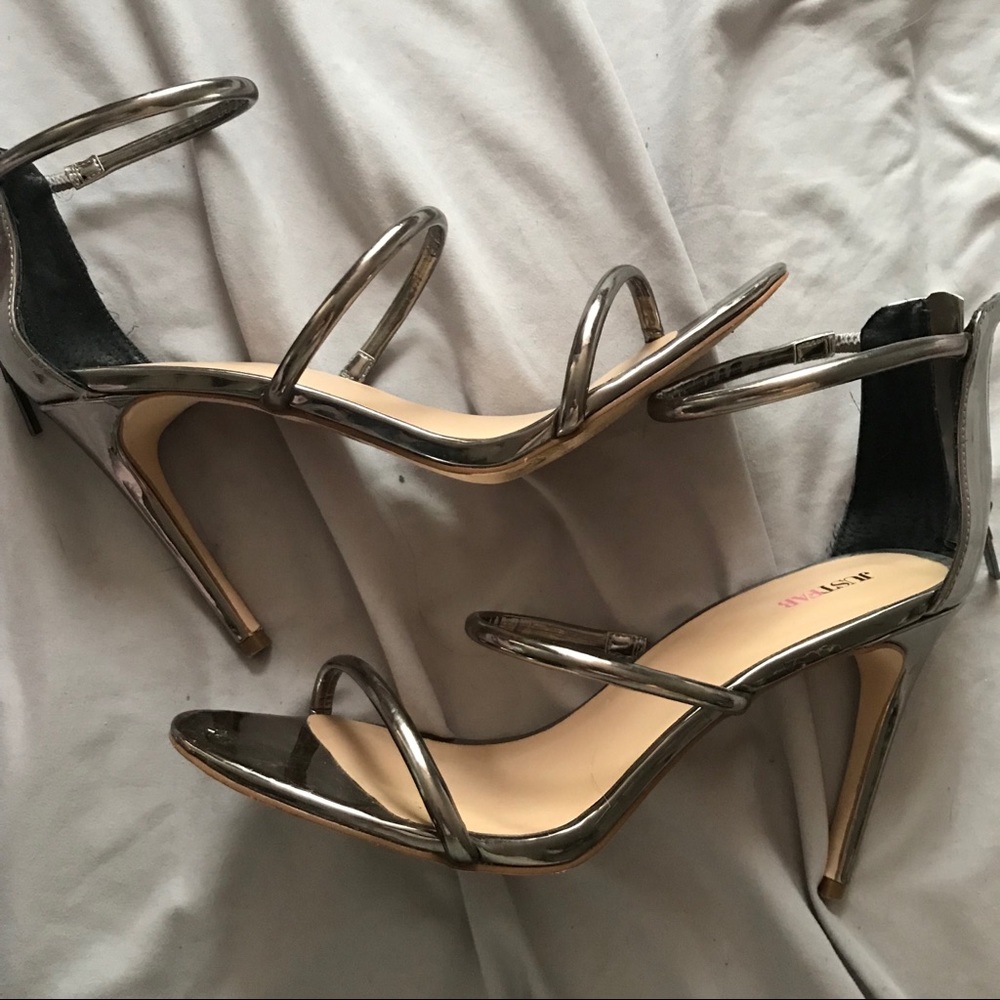 3 Strap Sandal High Heels